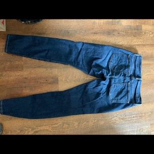 Loft Curvy Skinny Dark Wash Jeans- 27/4